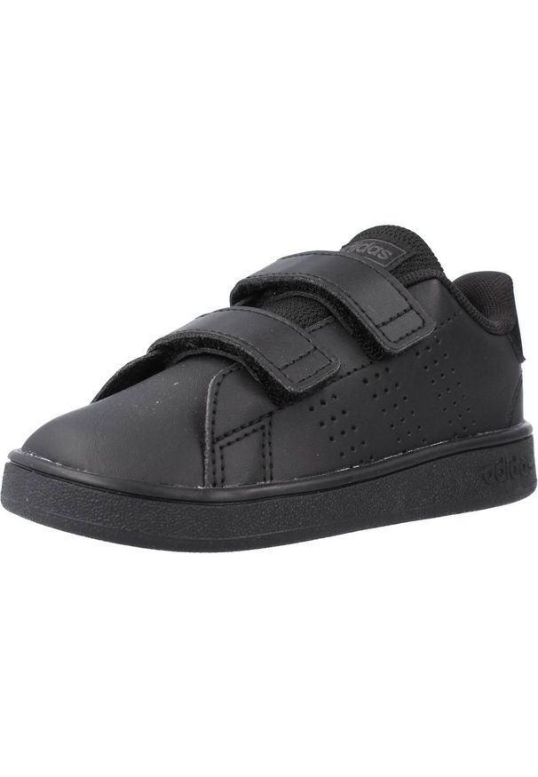 Buty Dziecko Adidas Advantage czarny. Okazja: na co dzień. Kolor: czarny. Model: Adidas Advantage