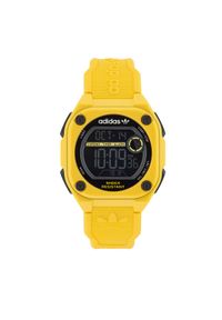 adidas Originals Zegarek City Tech Two Watch AOST23060 Żółty. Kolor: żółty #1