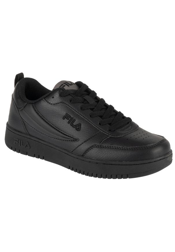 Fila - Buty sportowe Sneakersy damskie, Rega Nf. Kolor: czarny. Materiał: guma, materiał, tkanina, syntetyk. Sport: turystyka piesza