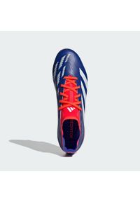 Adidas - Buty Predator League FG. Kolor: biały, niebieski, czerwony, wielokolorowy. Materiał: materiał #2