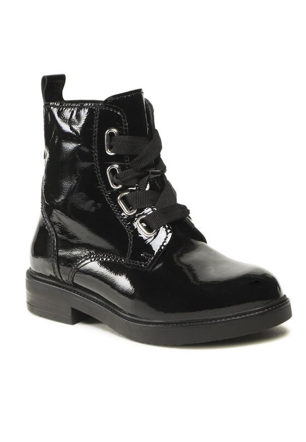 Lasocki Trzewiki WI16-ZOLA-02 Czarny. Kolor: czarny. Materiał: lakier, skóra