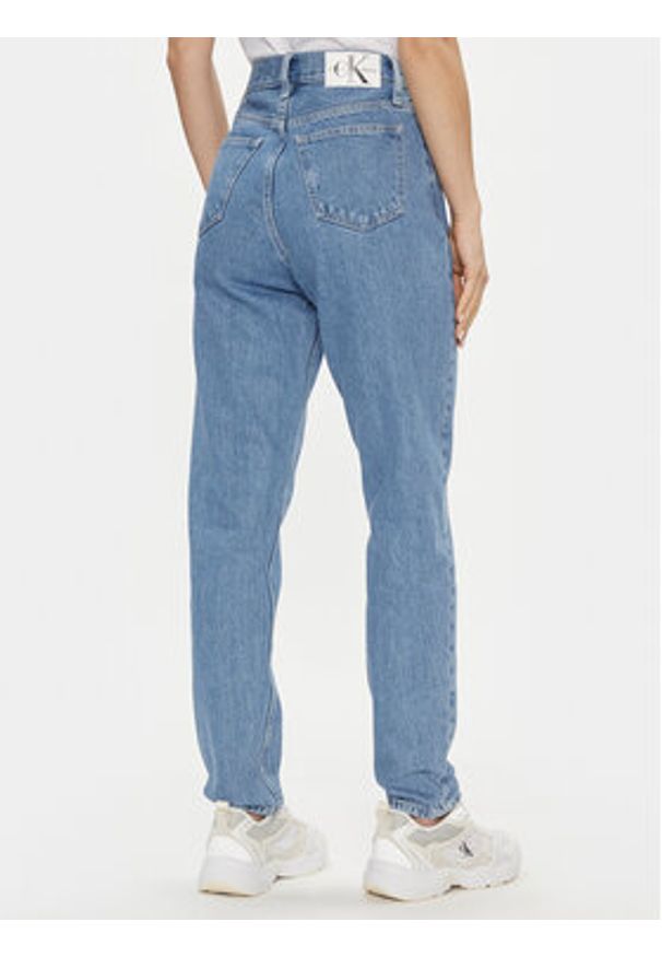 Calvin Klein Jeans Jeansy Mom Jean J20J222153 Niebieski Mom Fit. Kolor: niebieski