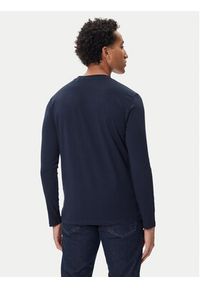Mustang Longsleeve Asheville 1016873 Granatowy Regular Fit. Kolor: niebieski. Materiał: bawełna. Długość rękawa: długi rękaw #3
