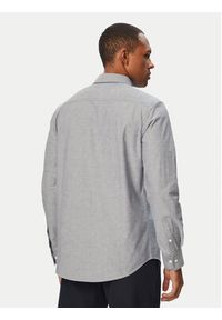 Calvin Klein Koszula LV140EM125 Granatowy Regular Fit. Kolor: niebieski. Materiał: bawełna #3