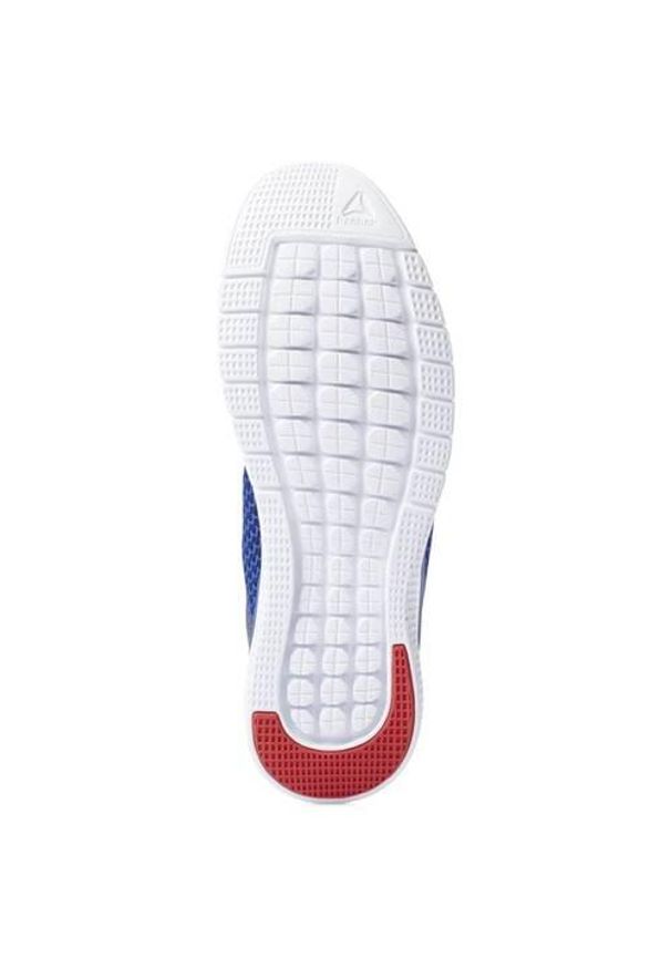 Buty treningowe męskie Reebok PT Prime Run. Zapięcie: sznurówki. Kolor: niebieski. Materiał: syntetyk, tkanina, materiał. Szerokość cholewki: normalna. Sport: bieganie