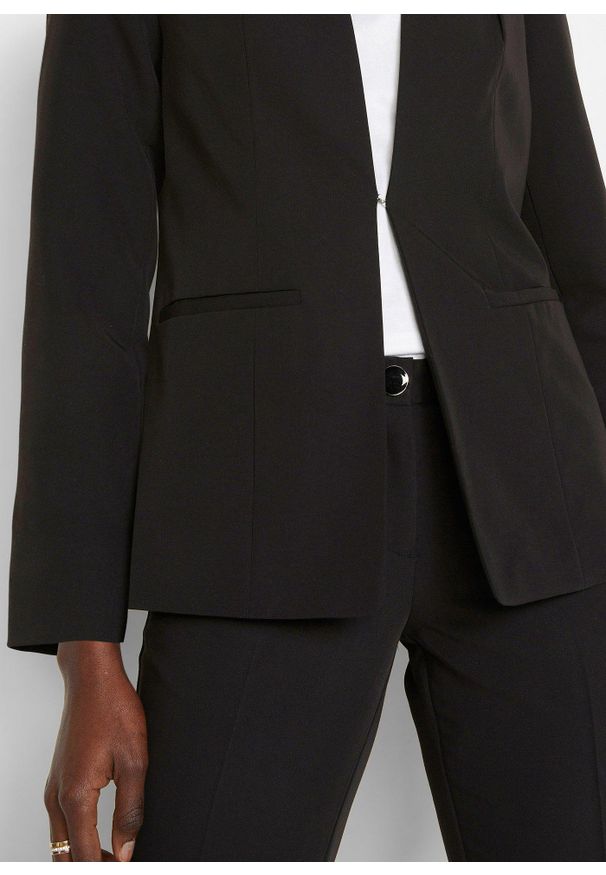 bonprix - Spodnium (2 części). Kolor: czarny. Styl: klasyczny, elegancki