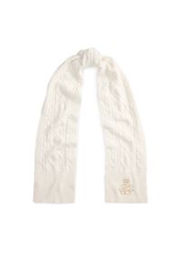 Lauren Ralph Lauren - LAUREN RALPH LAUREN Szalik 454P04467001 Écru. Materiał: materiał, poliester