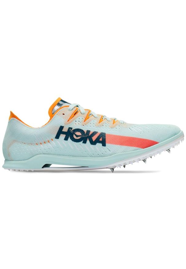 Buty sportowe Hoka One One Cielo X Ld. Kolor: niebieski. Materiał: materiał. Sport: fitness