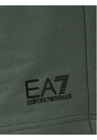 EA7 Emporio Armani Szorty sportowe 8NPS65 PJVRZ U7260 Zielony Regular Fit. Kolor: zielony. Materiał: bawełna. Styl: sportowy #3