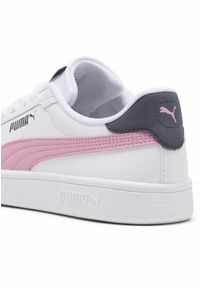 Puma - Młodzieżowe skórzane sneakersy Smash 3.0 PUMA. Kolor: biały, wielokolorowy, różowy, szary. Materiał: skóra #2