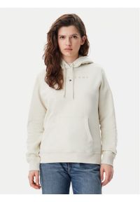 Tommy Jeans Bluza Tonal Linear DW0DW20304 Beżowy Regular Fit. Kolor: beżowy. Materiał: bawełna #1