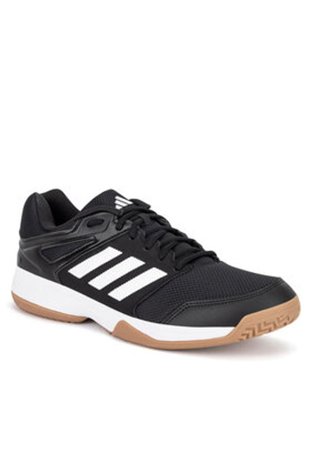 Adidas - adidas Buty halowe SPEEDCOURT M IE8033 Biały. Kolor: biały. Materiał: materiał