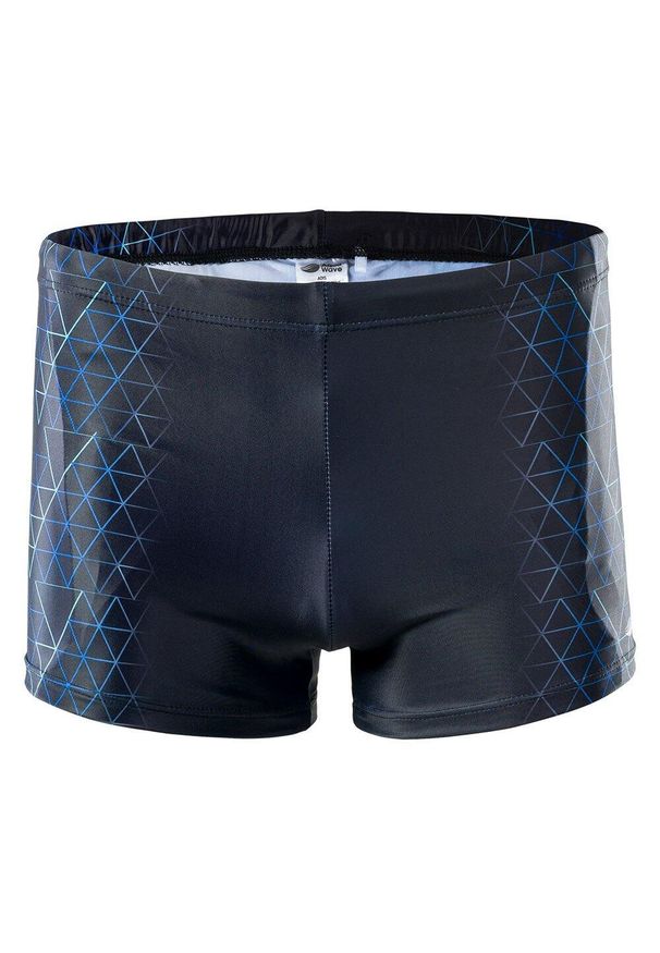 AquaWave - Męskie Szorty Kąpielowe Adis Triangle. Kolor: czarny. Styl: sportowy