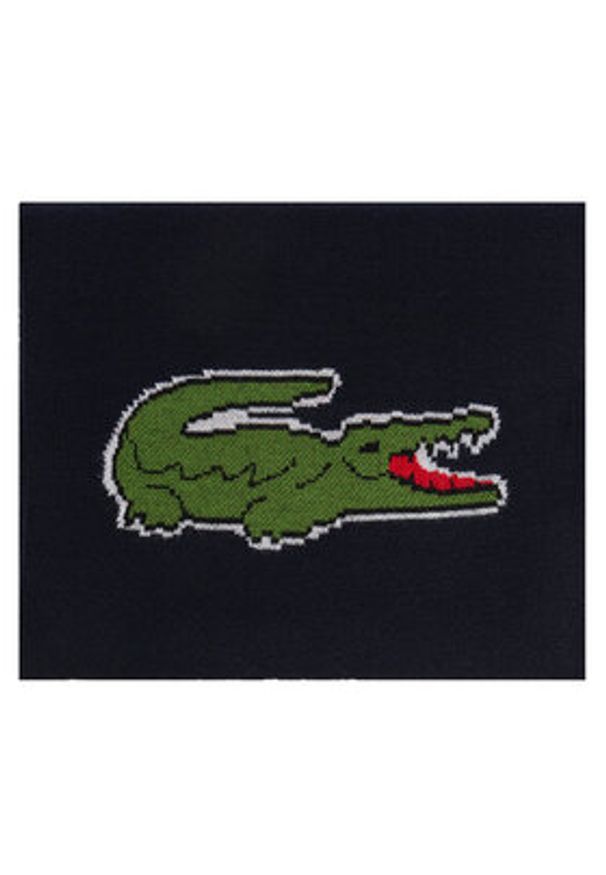 Lacoste Zestaw Szalik i Czapka RB1515-00 Granatowy. Kolor: niebieski. Materiał: wełna