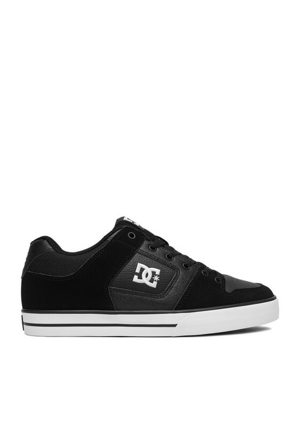 DC Shoes Sneakersy EO-PURE 300660-BLW Czarny. Kolor: czarny. Materiał: skóra, nubuk