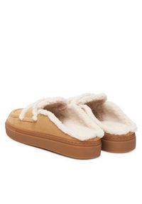 Inuikii Klapki Mule Wool 1004.017.0011 Beżowy. Kolor: beżowy. Materiał: zamsz, skóra #4