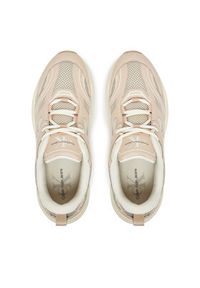 Calvin Klein Jeans Sneakersy Retro Tennis Mesh Ml YW0YW01807 Beżowy. Kolor: beżowy. Materiał: materiał #3