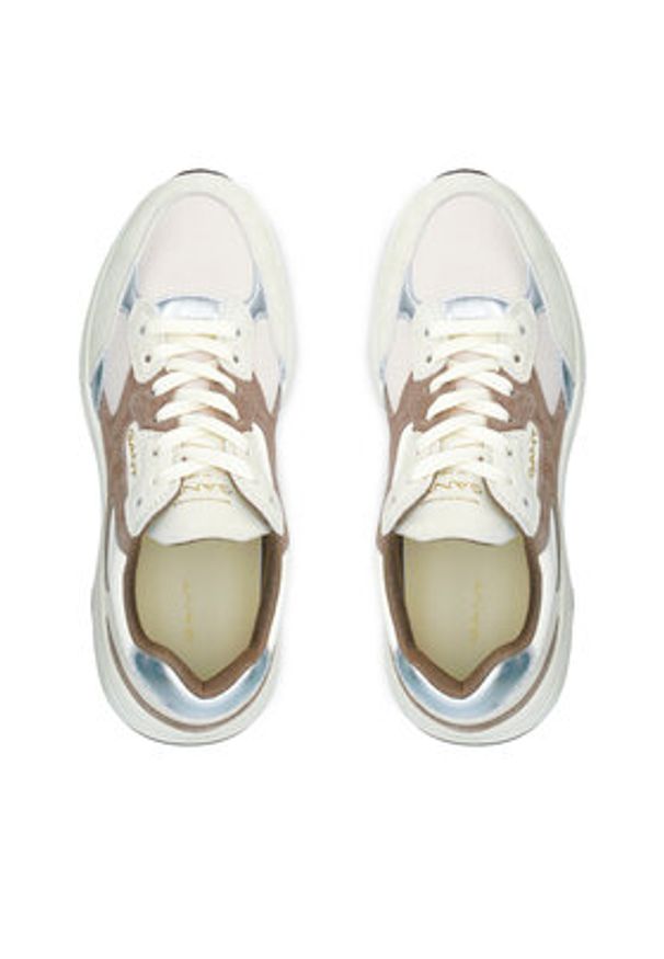 GANT - Gant Sneakersy 31531050 Beżowy. Kolor: beżowy. Materiał: materiał