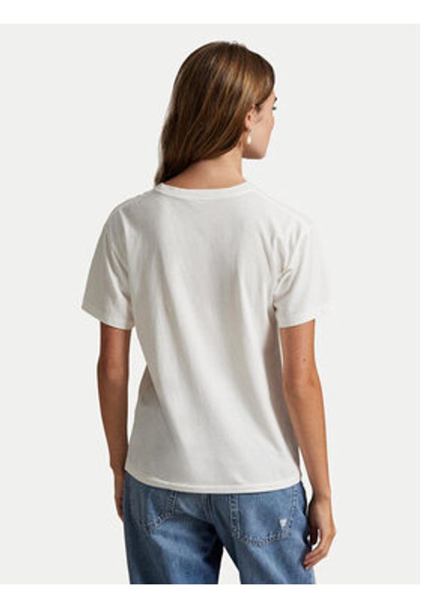 Polo Ralph Lauren T-Shirt 211971752001 Biały Straight Fit. Typ kołnierza: polo. Kolor: biały. Materiał: bawełna