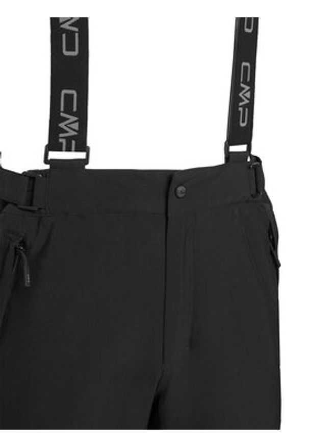 CMP Spodnie narciarskie 3W17397N Czarny Regular Fit. Kolor: czarny. Materiał: syntetyk. Sport: narciarstwo