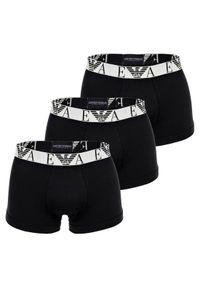 Emporio Armani Underwear Komplet 3 par bokserek EM000259 AF14131 MC061 Czarny. Kolor: czarny. Materiał: bawełna