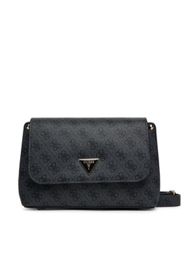 Guess Torebka Meridian II HWSG69 74200 Szary. Kolor: szary. Materiał: skórzane