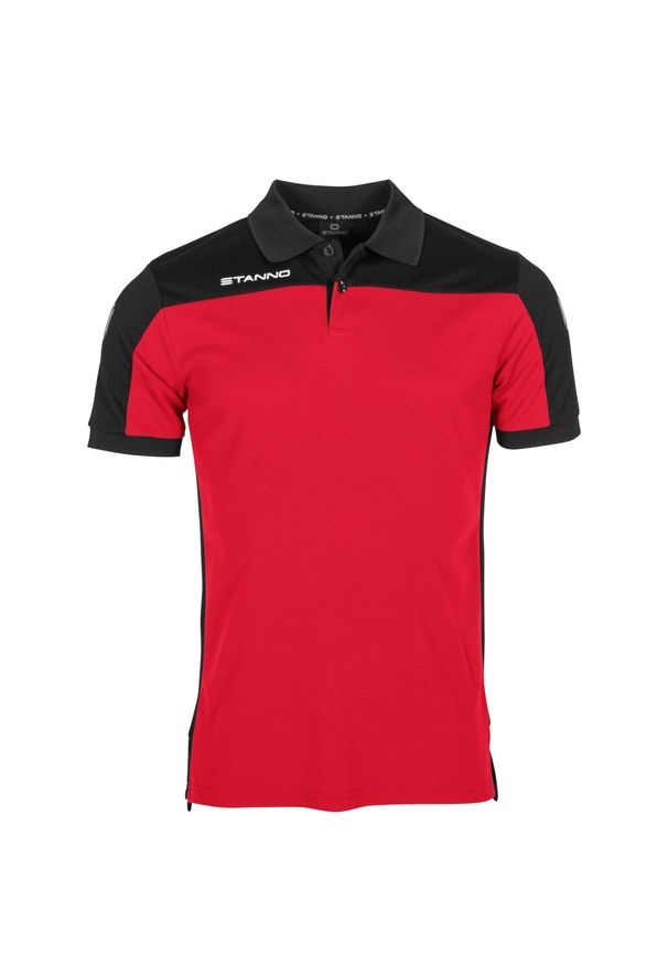 STANNO - Polo Stanno Pride. Typ kołnierza: polo. Kolor: czerwony, czarny, wielokolorowy. Materiał: poliester. Styl: elegancki