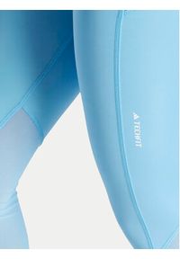 Adidas - adidas Legginsy Techfit Stash IU1864 Błękitny Slim Fit. Kolor: niebieski. Materiał: syntetyk. Technologia: Techfit (Adidas) #4