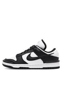 Nike Sneakersy Dunk Low Twist DZ2794 001 Czarny. Kolor: czarny. Materiał: skóra