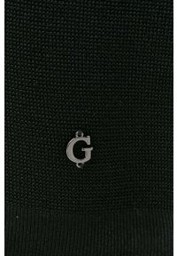 Guess sukienka kolor czarny mini dopasowana. Typ kołnierza: dekolt w karo. Kolor: czarny. Materiał: dzianina. Wzór: gładki. Typ sukienki: dopasowane. Długość: mini #6