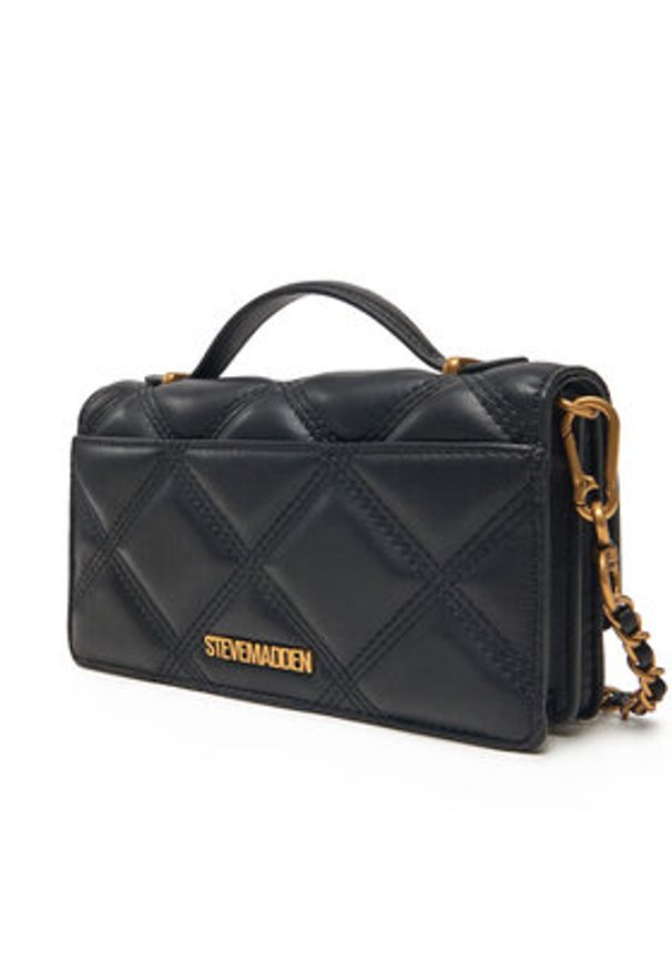 Steve Madden Torebka Bjeffa SM13001604 Czarny. Kolor: czarny. Materiał: skórzane