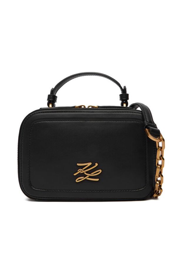 Karl Lagerfeld - KARL LAGERFELD Torebka B1W30269 Czarny. Kolor: czarny. Materiał: skórzane