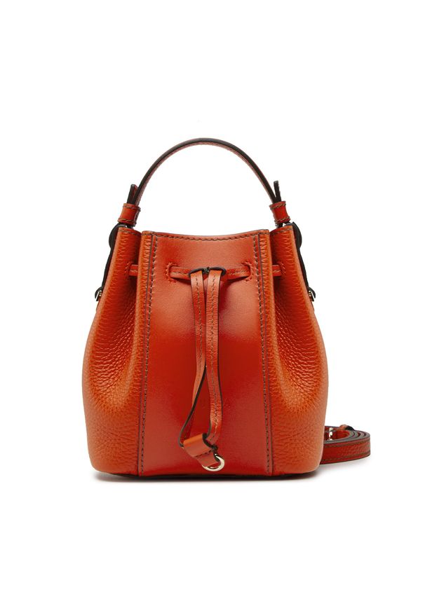 Torebka Furla - Miastella WB00592-BX0053-TNG00-1-007-20-IT-B Tangerine. Kolor: czerwony. Materiał: skórzane