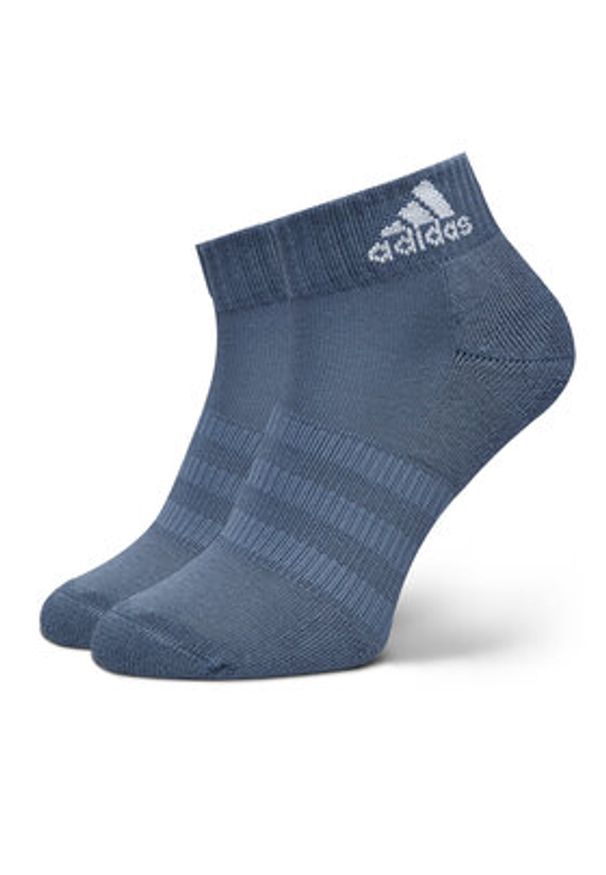 Adidas - adidas Zestaw 3 par wysokich skarpet męskich Cushioned IP0403 Kolorowy. Materiał: materiał, bawełna. Wzór: kolorowy