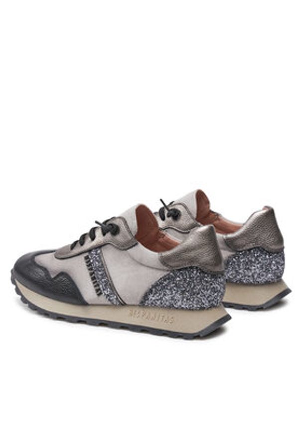 Hispanitas Sneakersy Cervo-I24 CHI243689 Szary. Kolor: szary. Materiał: skóra