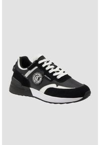 Just Cavalli - JUST CAVALLI Czarne buty Fondo Action Basic, Rozmiar 44. Kolor: czarny
