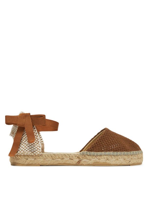 Manebi Espadryle H 2.7 P0 Brązowy. Kolor: brązowy. Materiał: materiał