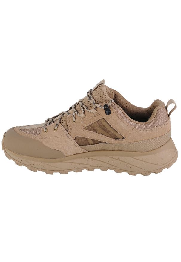 Buty trekkingowe męskie Jack Wolfskin Terraquest Texapore Low. Kolor: beżowy. Materiał: skóra, guma, tkanina, zamsz