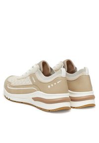Rieker Sneakersy M6609-60 Beżowy. Kolor: beżowy. Materiał: syntetyk
