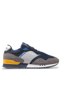 Pepe Jeans Sneakersy London One Basic M PMS30871 Szary. Kolor: szary. Materiał: materiał