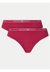 Emporio Armani Underwear Komplet 2 par fig brazylijskich 164752 4F223 02275 Różowy. Kolor: różowy. Materiał: bawełna #1