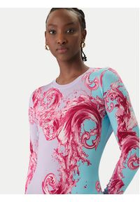 Versace Jeans Couture Sukienka codzienna 80HAO9P0 JS547 Kolorowy Slim Fit. Okazja: na co dzień. Materiał: wiskoza. Wzór: kolorowy. Typ sukienki: proste. Styl: casual #4