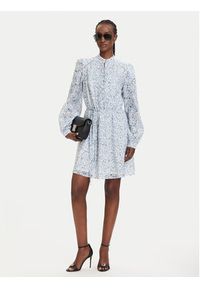 Guess Sukienka koktajlowa W5GK07 WH4K2 Kolorowy Regular Fit. Materiał: syntetyk. Wzór: kolorowy. Styl: wizytowy #4