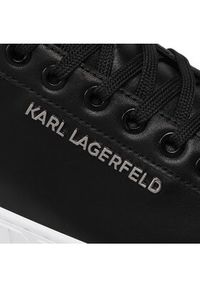 Karl Lagerfeld - KARL LAGERFELD Sneakersy KL51019 Czarny. Kolor: czarny. Materiał: skóra #4