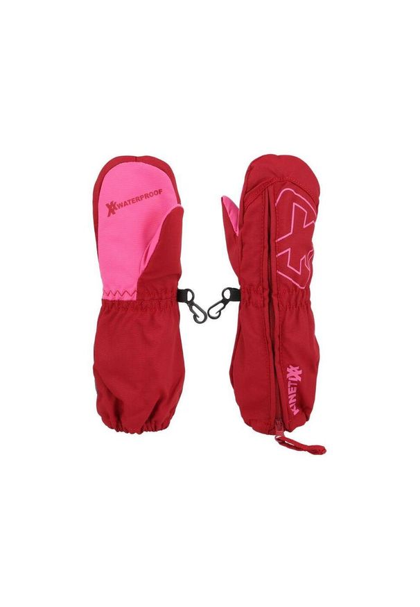 Rękawiczki zimowe dziecięce unisex KINETIXX Cerrin Baby JR berry. Kolor: czerwony. Sezon: zima