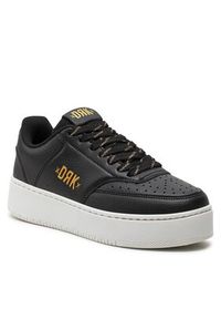 Dorko Sneakersy 90 Classic Platform DS24S20W Czarny. Kolor: czarny. Materiał: materiał. Obcas: na platformie