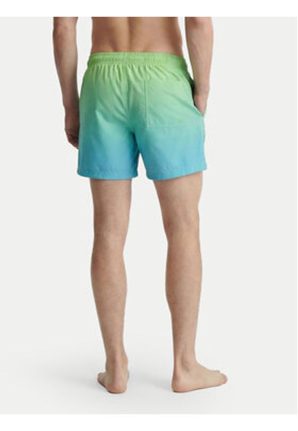 Jack & Jones Szorty kąpielowe Maui Horizon 12291438 Zielony Regular Fit. Kolor: zielony. Materiał: syntetyk