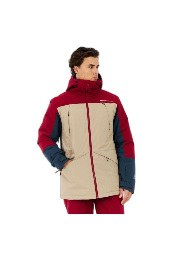 Kurtka narciarska Protest Dunton. Kolor: czerwony. Sezon: zima. Sport: narciarstwo