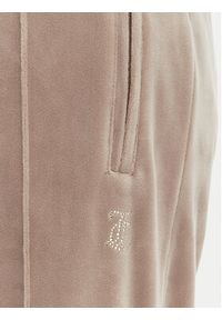 Juicy Couture Spodnie dresowe Tina JCWBJ126327 Beżowy Straight Leg. Kolor: beżowy. Materiał: syntetyk #4