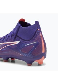 Puma - Buty piłkarskie PUMA Ultra 5 Match+ FG/AG. Kolor: fioletowy. Sport: piłka nożna